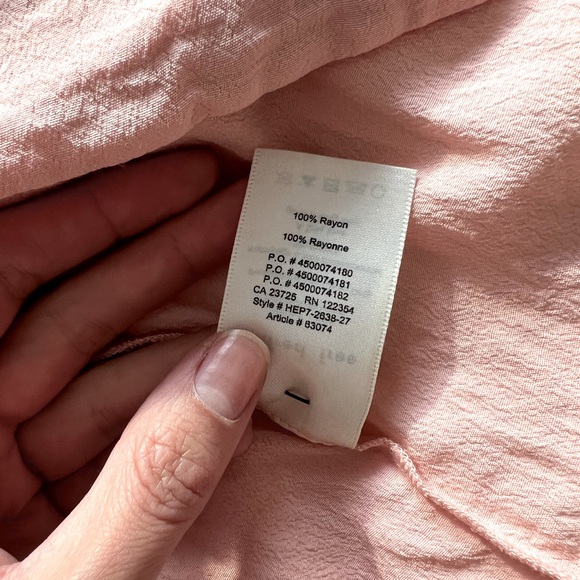 Wilfred free flowy pink crop top - Picture 10 of 11